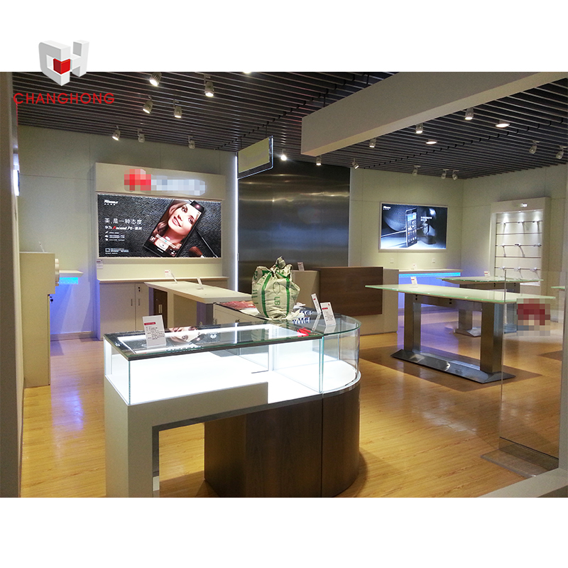 Custom Mobile Phone Display Furniture & Retail Store Design