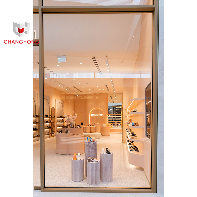 China Factory Modern Shoe Showroom Design & Store Display Furniture