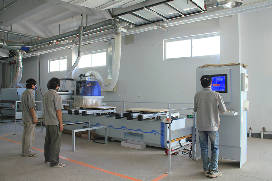 Shop showcase presenting products for display and promotion in-store setting.