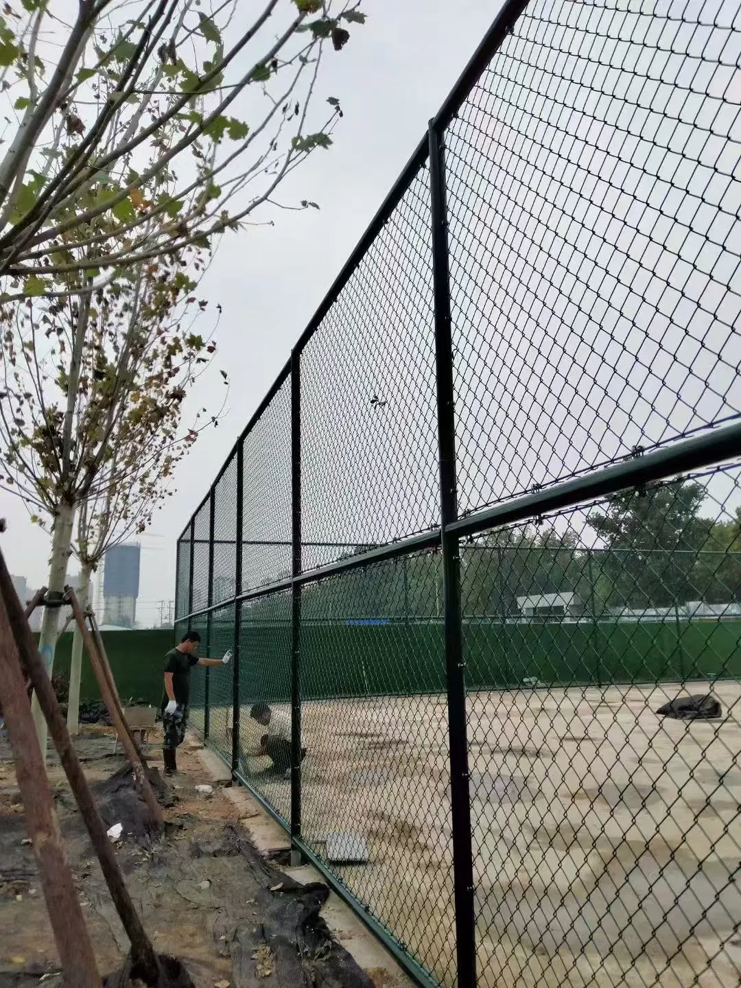 chain link fence for dogs