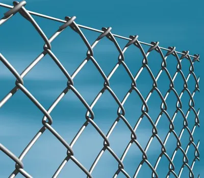 tying fence to t post