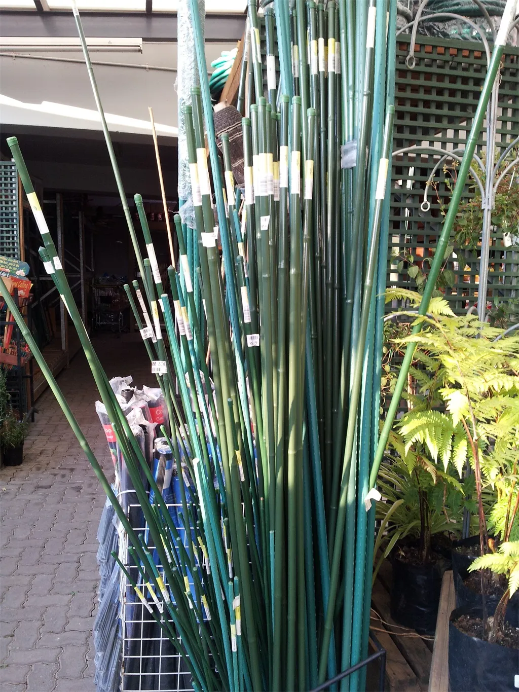 Elevating Garden Elegance: The Art of Metal Plant Supports