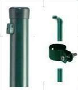 5 ft black chain link gate