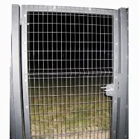 white rolled fencing