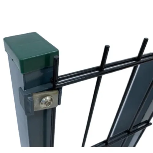 Heavy duty welded wire fencing for durable and secure perimeter protection in yard.