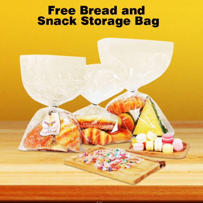 Bopp Bag/bread,sandwiches,loaf Bag/snack Storage Bag/self Adhesive Transparent Bag