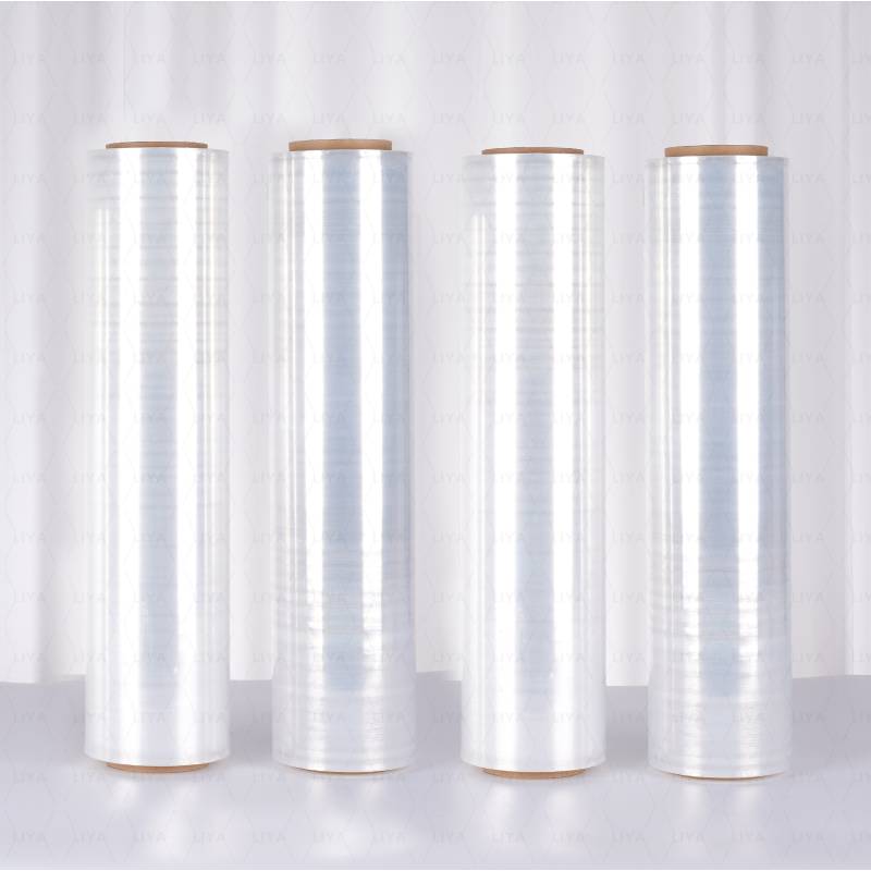 Manual Stretch Film/pe Stretch Film/pallet Wrapper/winding Film/strong Stretch Packaging Film/logistic Tray