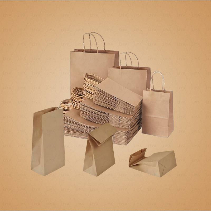 printed brown paper bags printed brown paper bags
