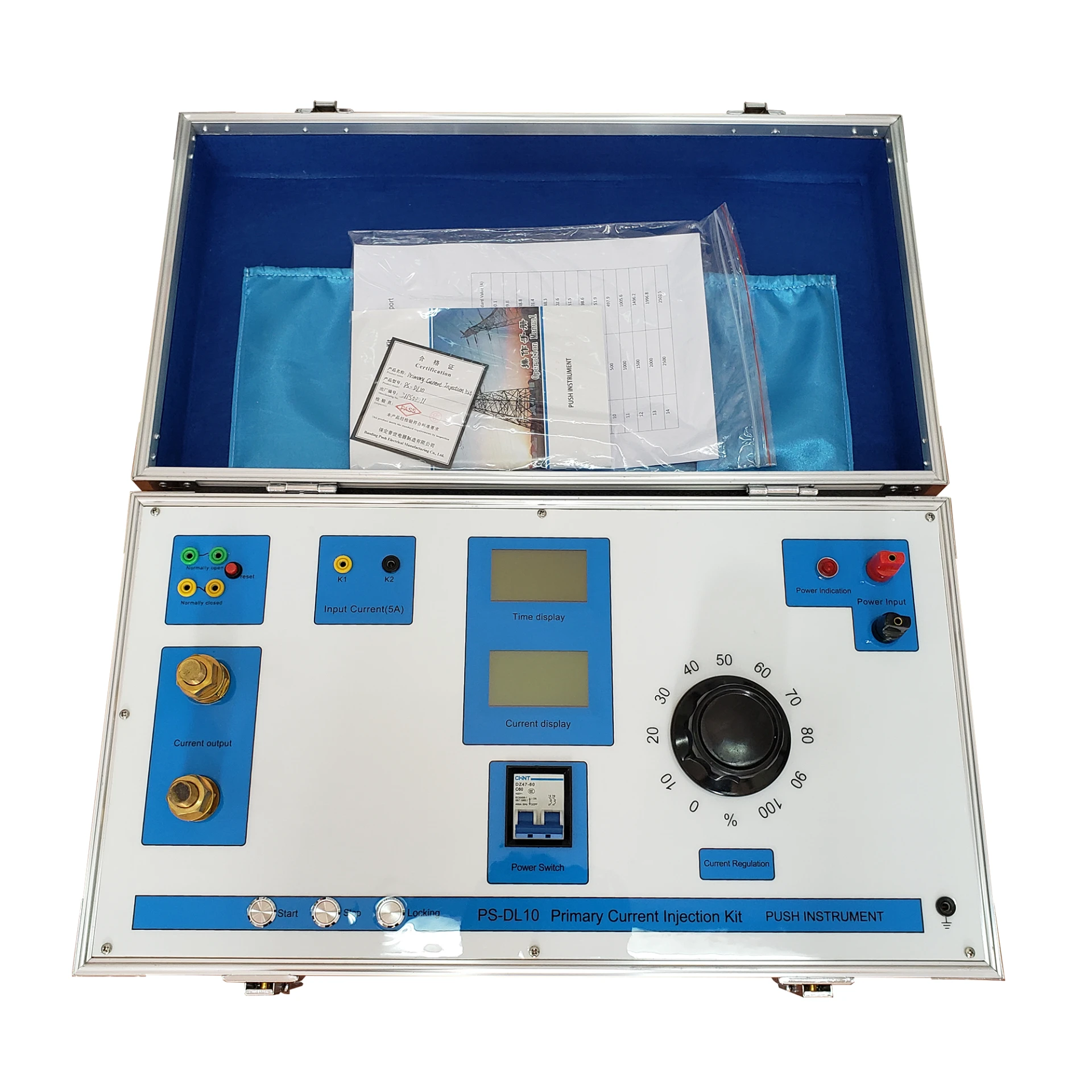 PUSH Electrical PS-DL10 High Ac Large Current Generator Primary Current Injection Price