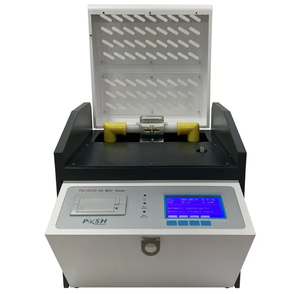 PUSH Electrical PS-1001D Transformer Oil Breakdown Voltage Tester: Precision and Reliability in Electrical Insulation Testing