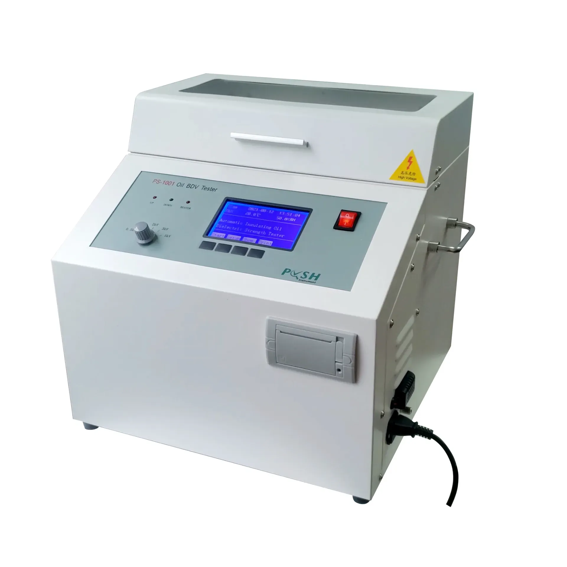 PUSH Electrical PS 1001 Oil Breakdown Voltage Tester: Advanced Technology for Accurate Dielectric Strength Measurement