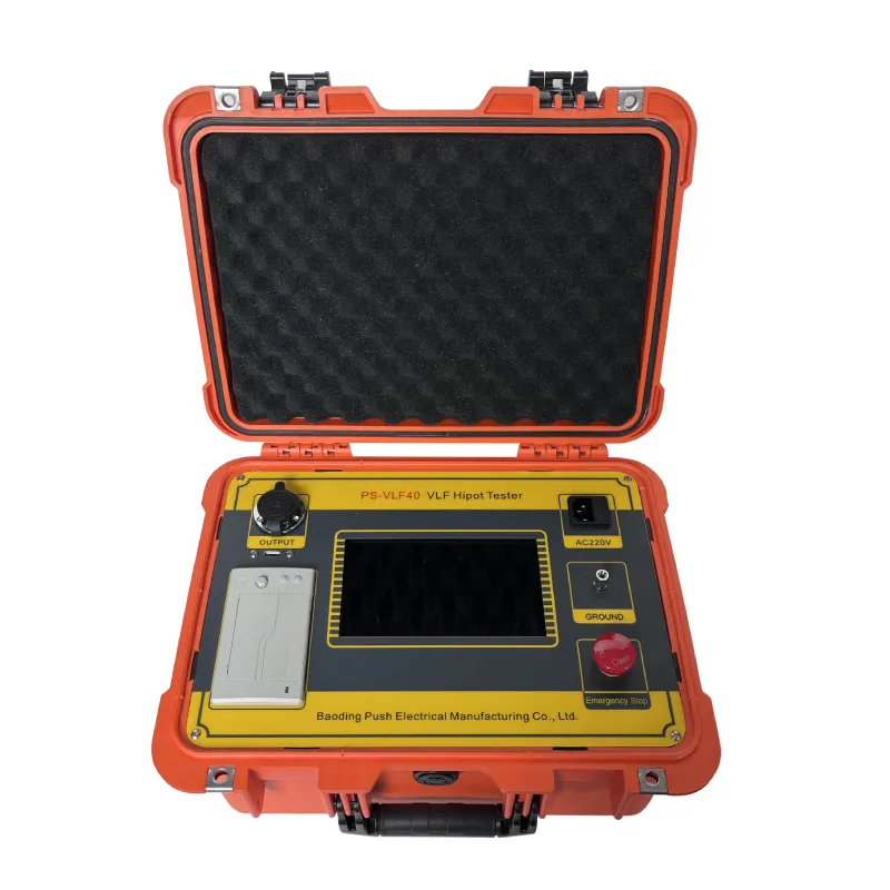PUSH Electrical PS-Vlfz 80kv 60kv 30kv Color Touch Screen High Voltage Ac Hv Vlf Hipot Tester