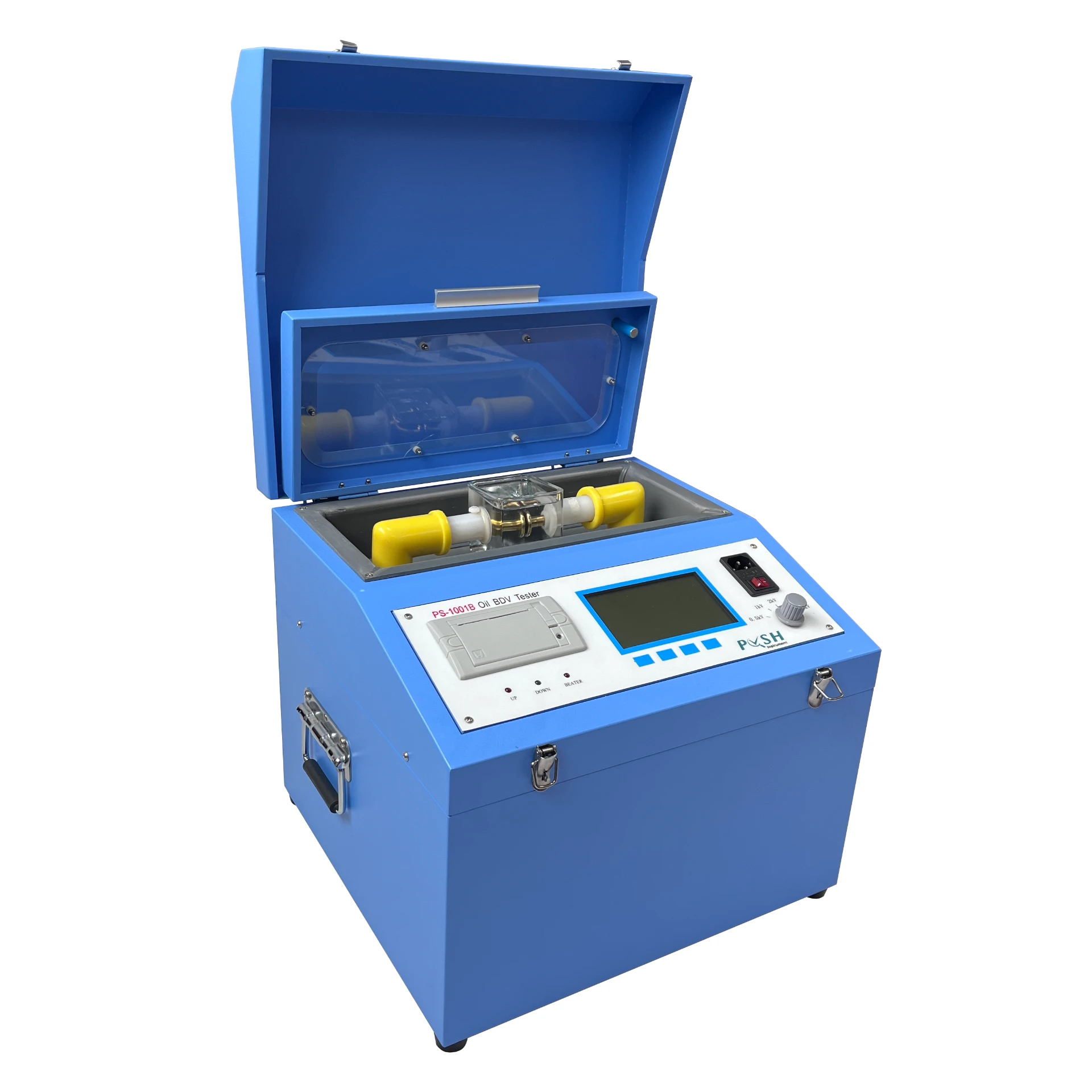 PUSH electric PS-1001B Double Opening Single Cup Insulation Oil breakdown voltage Bdv Tester