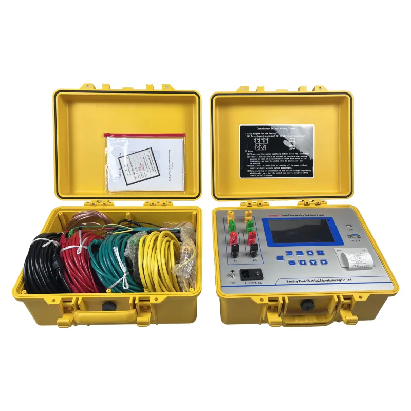 DC Low Resistance Tester - Fast, Accurate, Safe Testing
