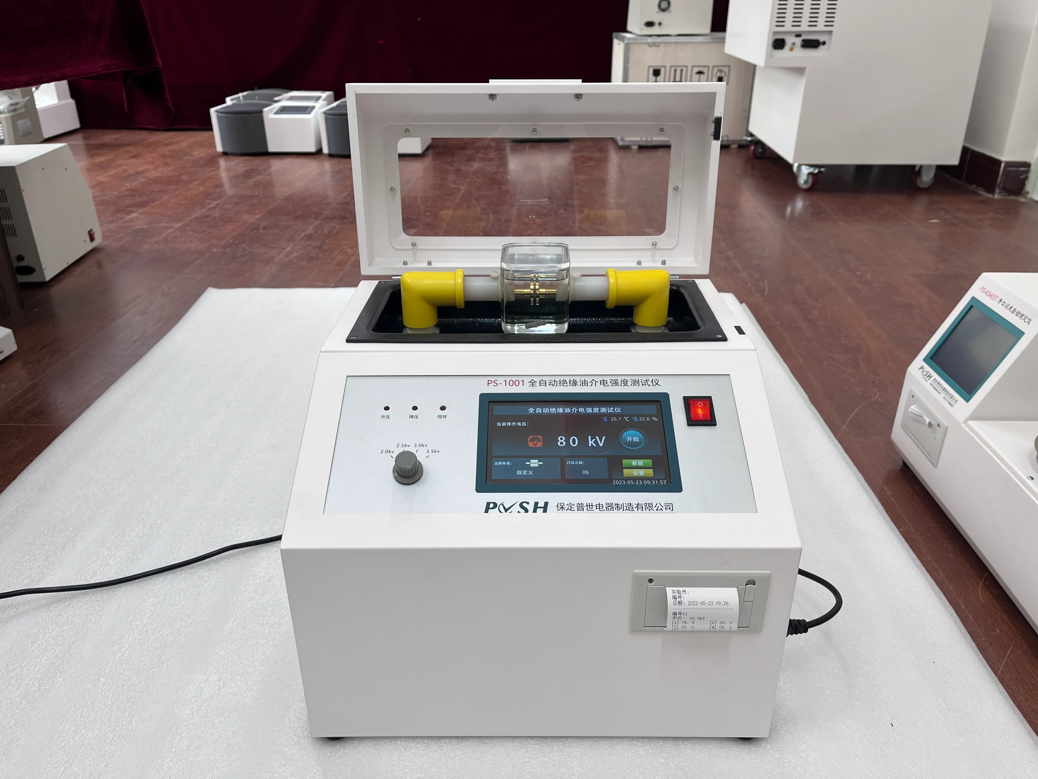 transformer oil level check