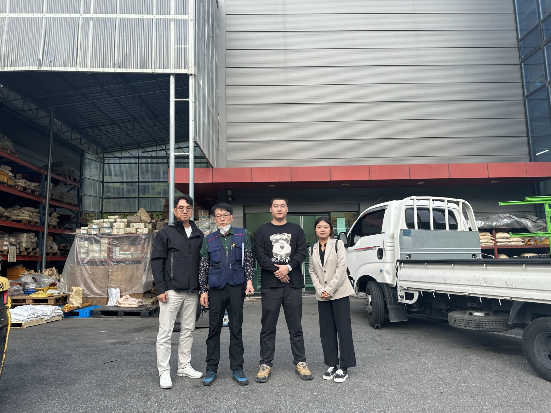 Completed a business visit to a Korean client, exchanged cooperation ideas and reached a preliminary consensus.