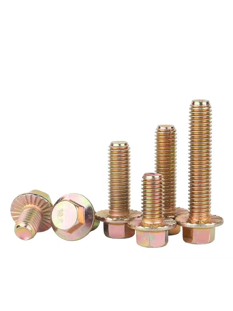 M10x1 25mm Flange Lock Nut for Secure Fastening Applications M10x1 25mm Flange Lock Nut for Secure Fastening Applications