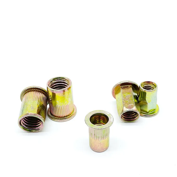 hexagonal nut with collar