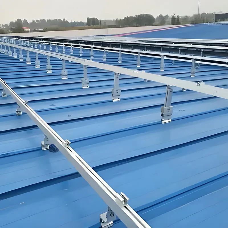 Photovoltaic waterproof bracket Solar power shed BIPV water tank sun room Solar pv racking aluminum guide rail