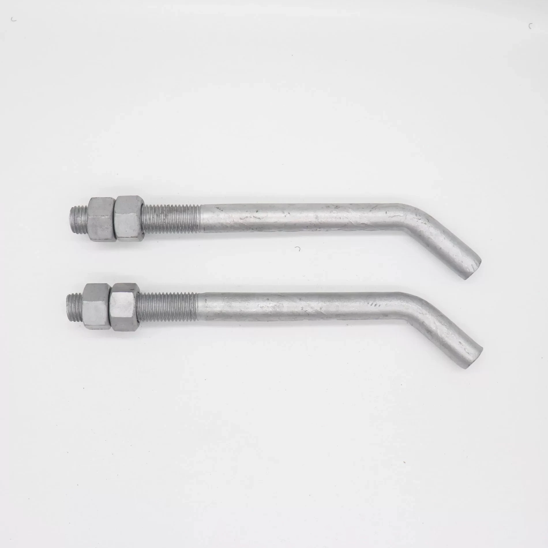 Heavy-Duty L-Shaped Anchor Bolts | DIN 529 / ASTM F1554 | Foundation Bolts for Concrete | Carbon Steel | Metric & Inch