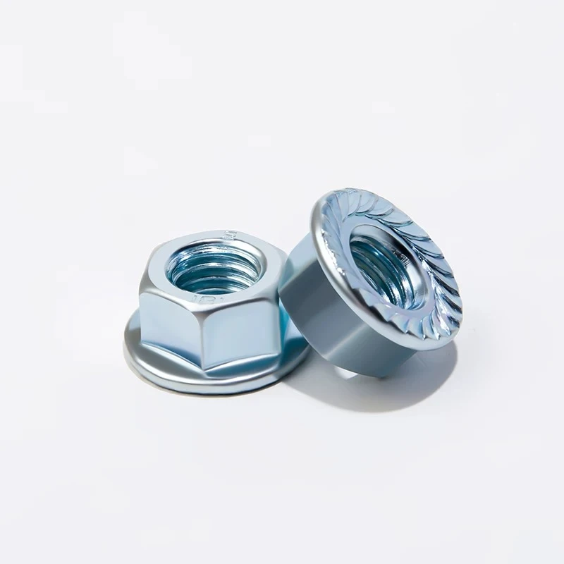 DIN 6923 Hexagon Nut with Flange | Serrated Flange Nuts | GFM-WCR System