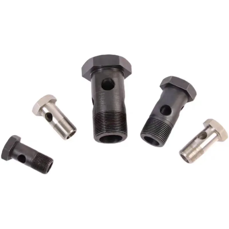DIN 7643 Banjo Bolts | SAE J514 | Hollow | Carbon / Stainless Steel | Metric & Imperial