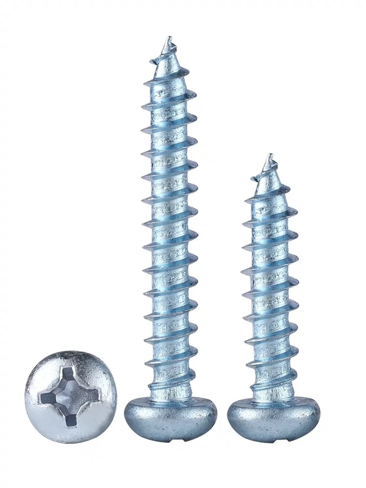 DIN 7981 Phillips Pan Head Self-Tapping Screws | ISO 7049 | Carbon Steel & Stainless Steel | For Sheet Metal & Plastic