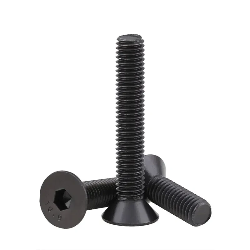DIN 7991 Socket Countersunk Screws | ISO 10642 Flat Head Socket Bolts | Grade 10.9, 12.9 | Alloy Steel Fasteners