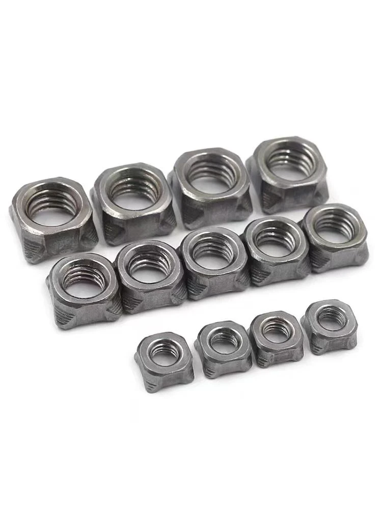 DIN 928 Square Weld Nuts | ISO 21670 | Carbon / Stainless Steel | Metric & Imperial