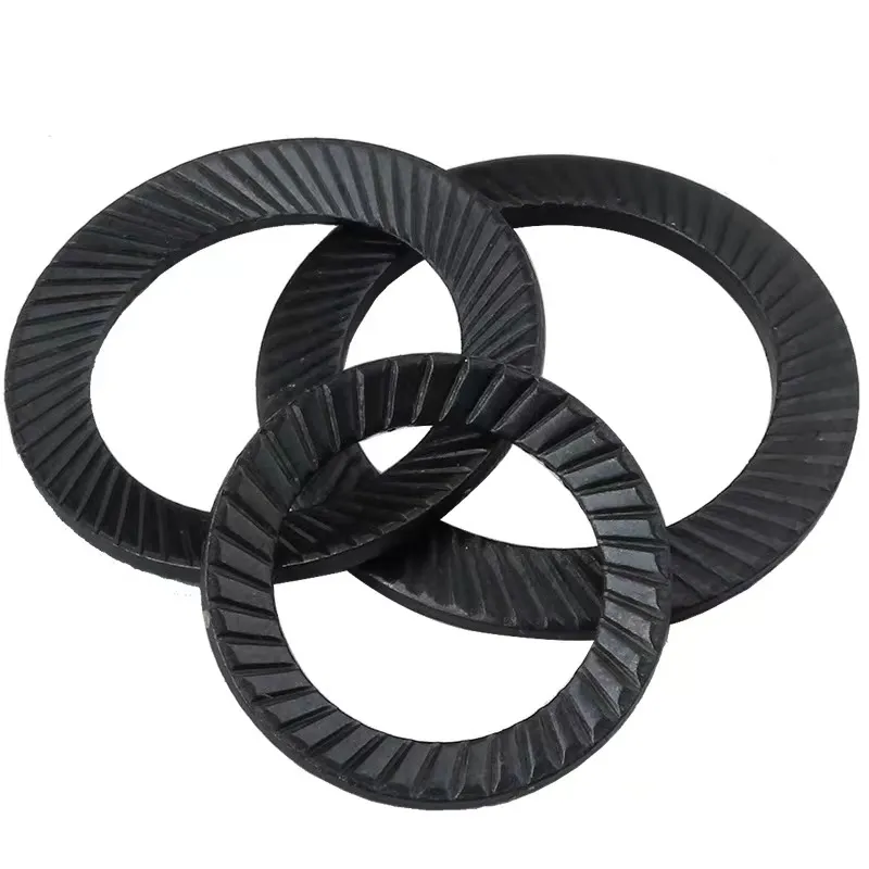 Double Fold Self-Locking Washers | Wedge-Locking Anti-Vibration | Carbon / Stainless Steel | Metric & Imperial