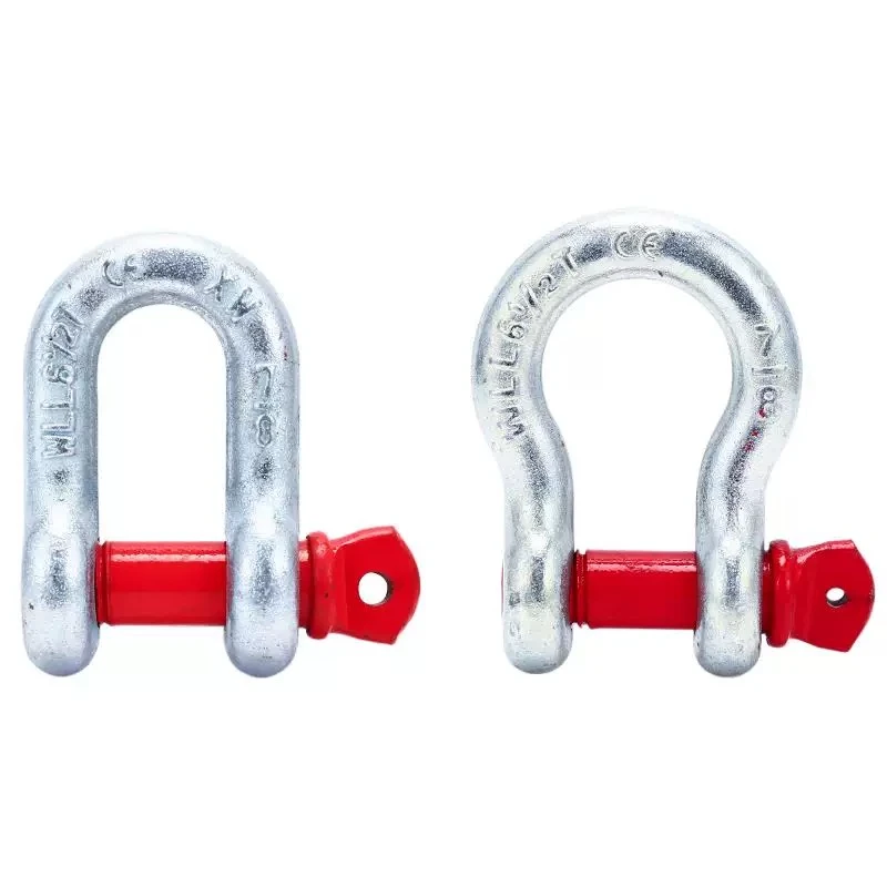 Heavy-Duty Forged D-Shackles & Bow Shackles | Lifting Shackles G209, G210, G2130 | Carbon Steel & Stainless Steel | WLL Rated