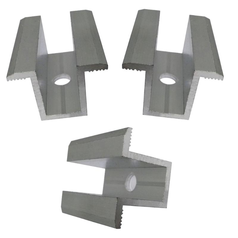 Solar Mid Clamp - Universal Fit, Anodized, Fast Install