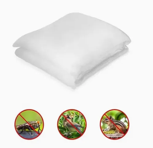 Insect Screen Garden Netting against Bugs Birds Squirrels White-Various Size