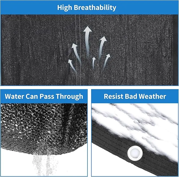 Sunshade Net - UV Resistant, Durable, 30-90% Shade Options