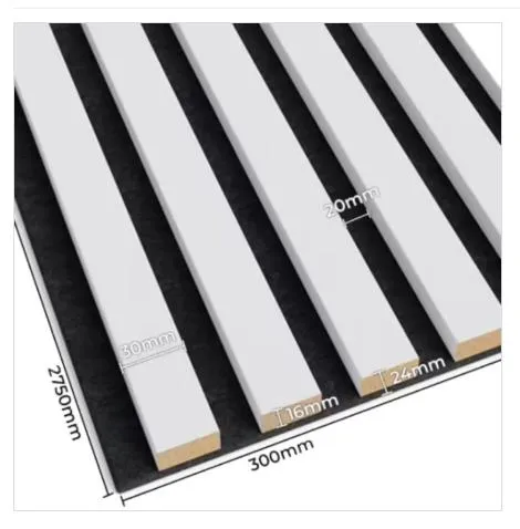 Modern Slatted Wall Boards for Contemporary Interior Aesthetics