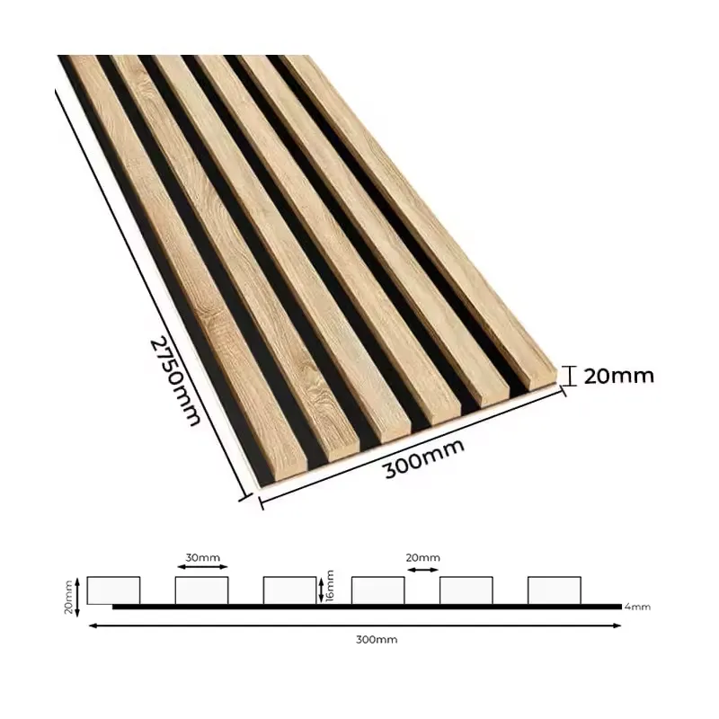 Elevate Your Space with Oak Acoustic Panels