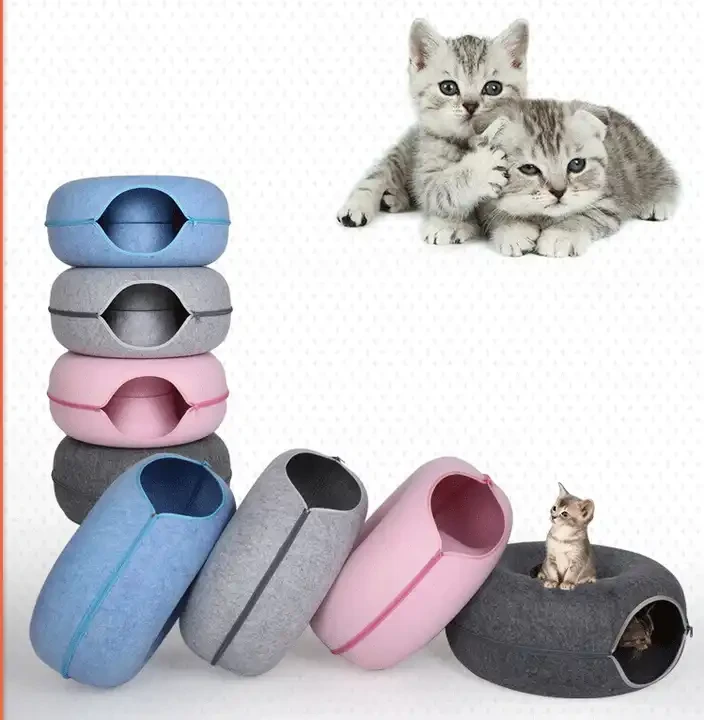 Felt and Wool Cat Beds: Cozy Resting Spaces for All Seasons