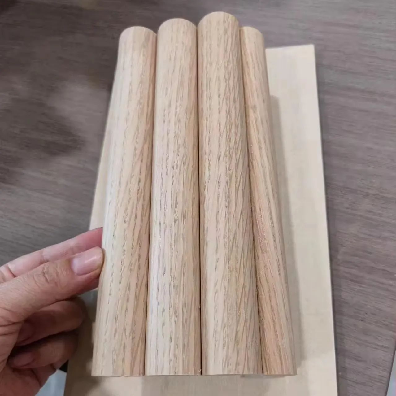 Flexible MDF Tambour panels Bending Mdf Decorative wall gille panel