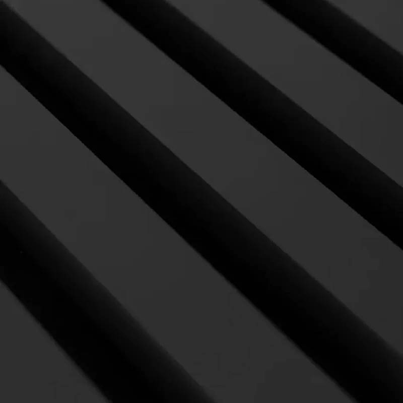 Decorative Fireproof PVC 3Side MDF Wood Slatted Wall Panels