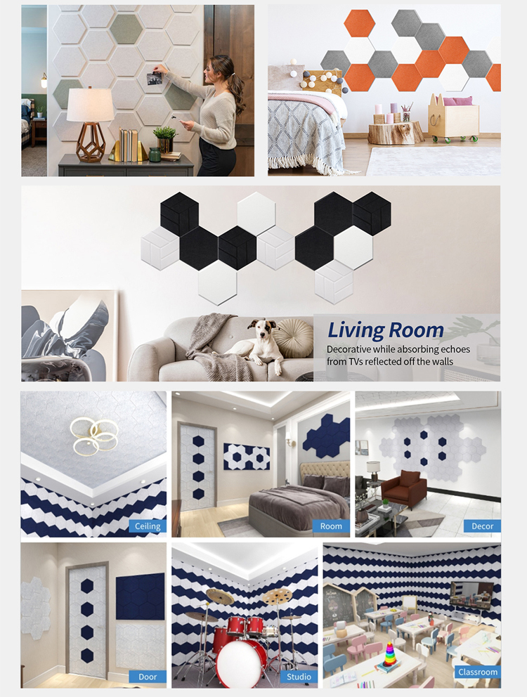 Creative Acoustic Wall Tiles for Stylish Sound Absorption and Interior Design Solutions Creative Acoustic Wall Tiles for Stylish Sound Absorption and Interior Design Solutions