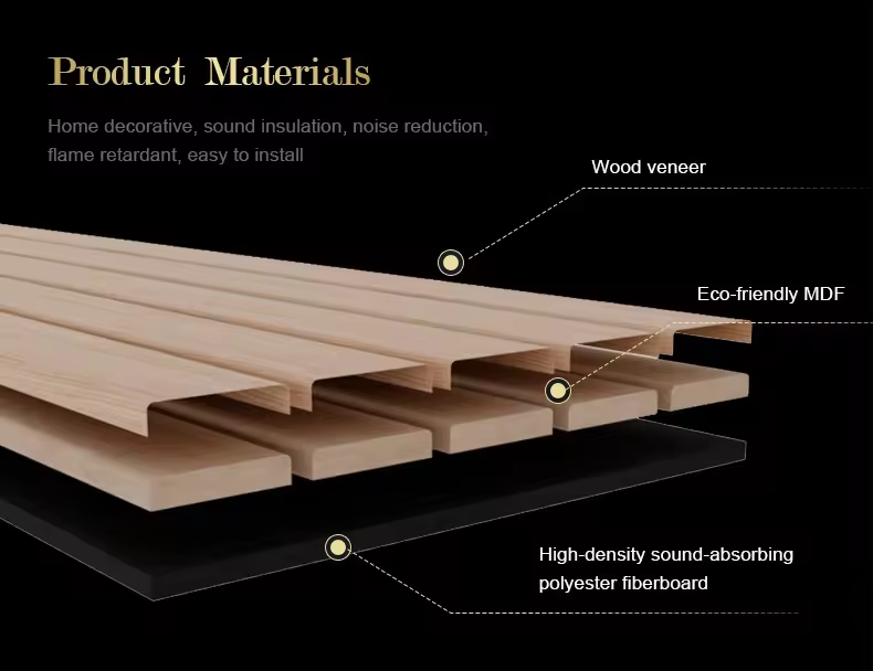 slat wood wall paneling