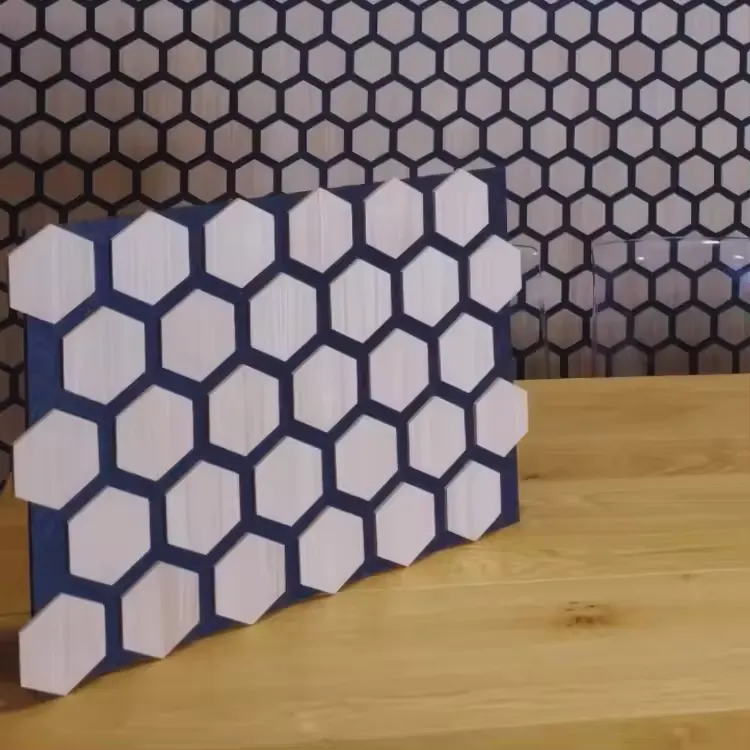Home Decorative 9/12/15/24 mm Custom Sound Absorbing PET Felt Acoustic Wall Panels