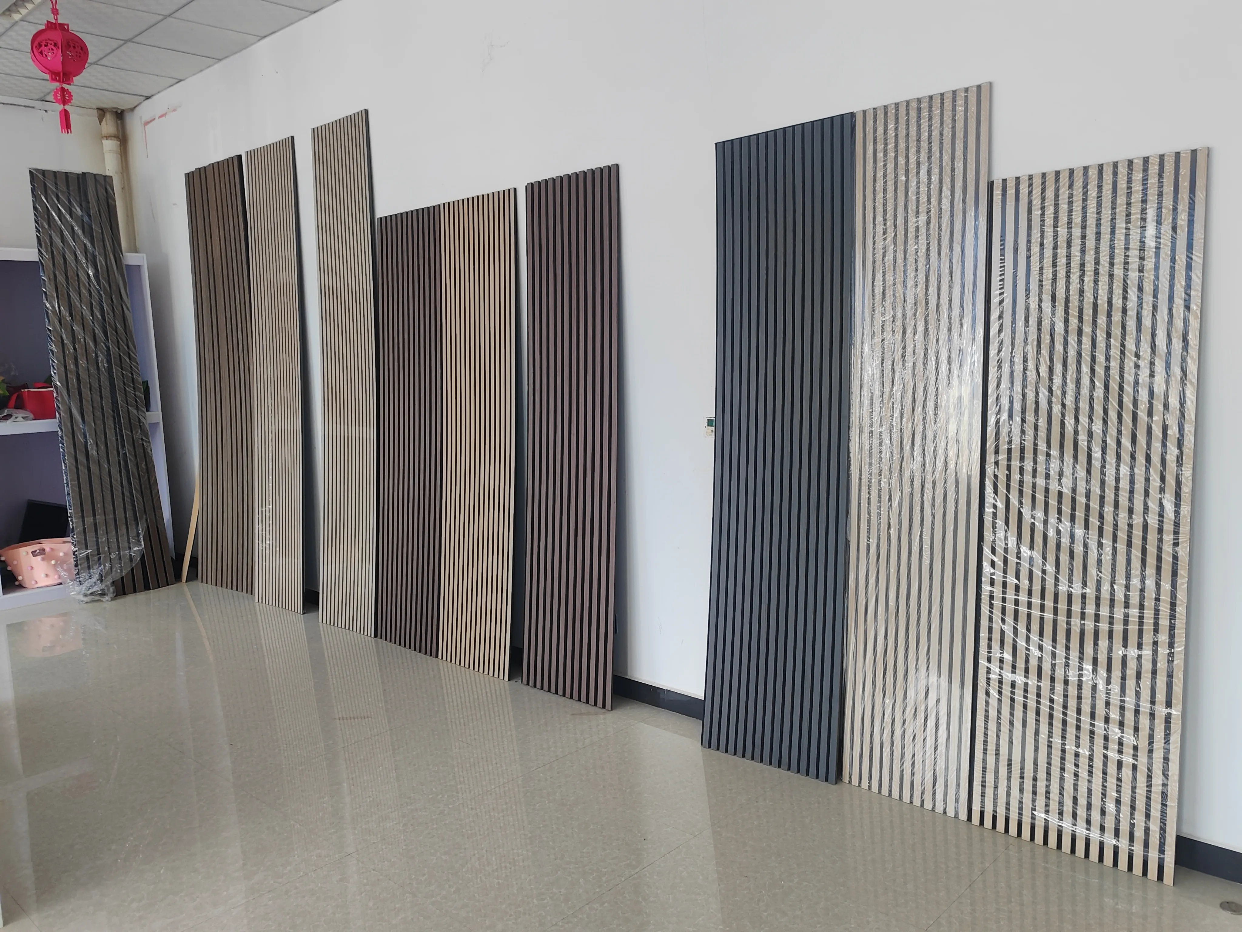 patterned acoustic panels
