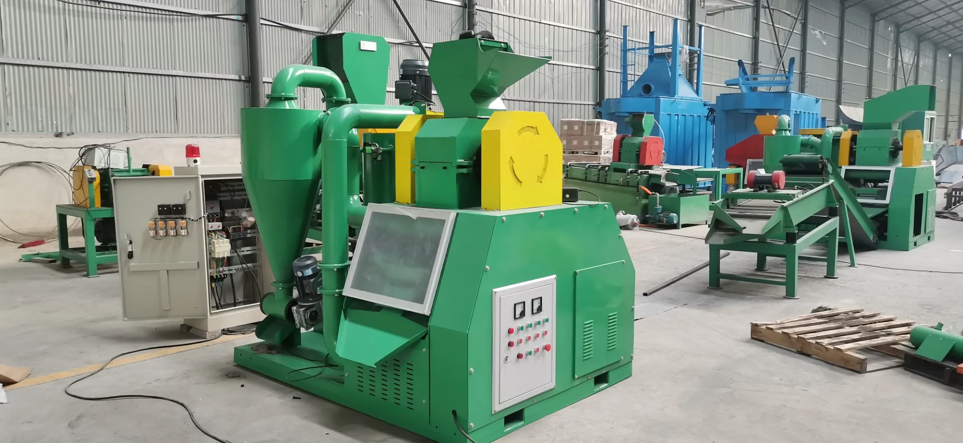 Advantages of Using a Copper Wire Granulator