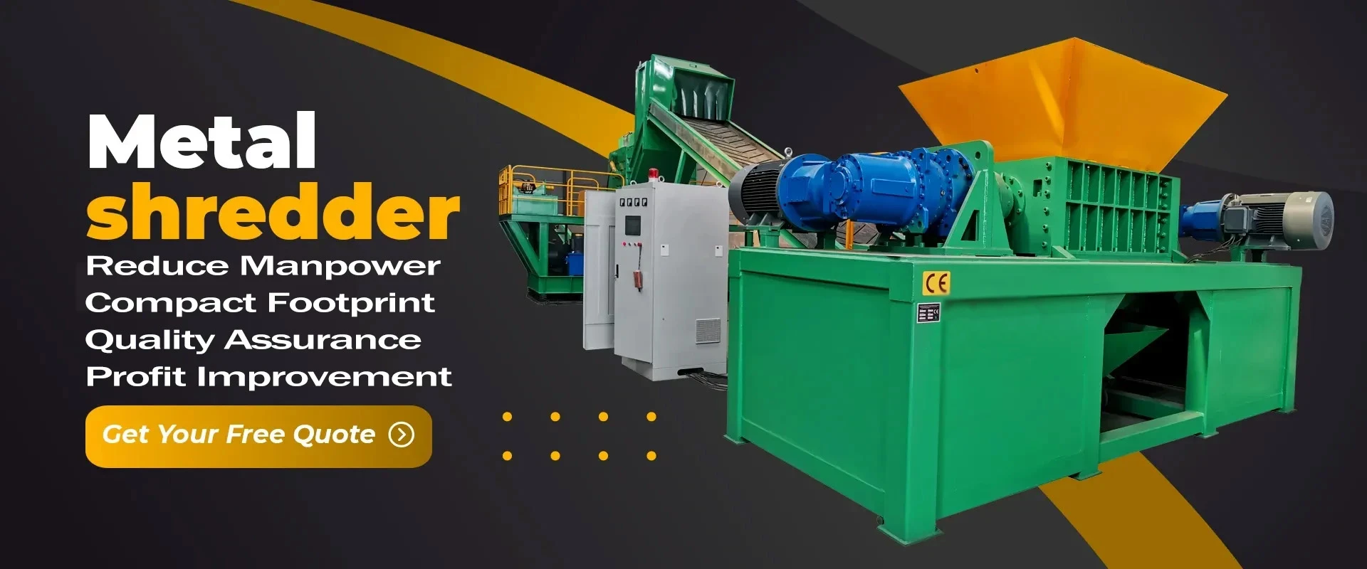 METAL PLASTIC SHREDDER