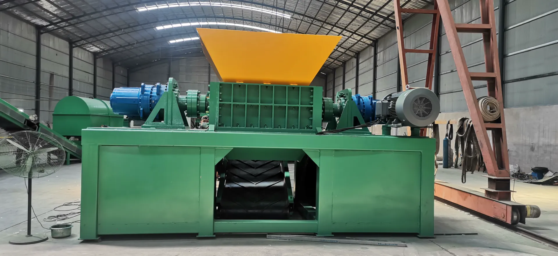 double shaft shredder machine price