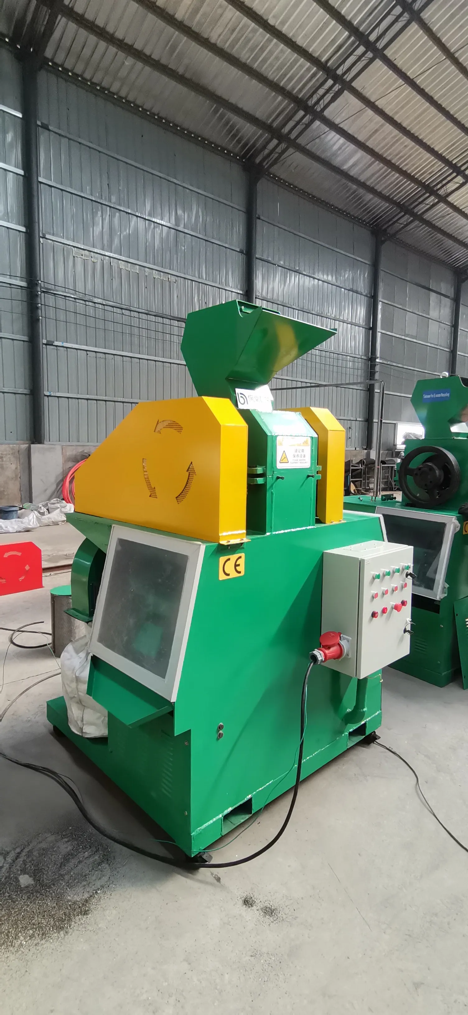 Enhancing Recycling with Efficient Copper Wire Granulators