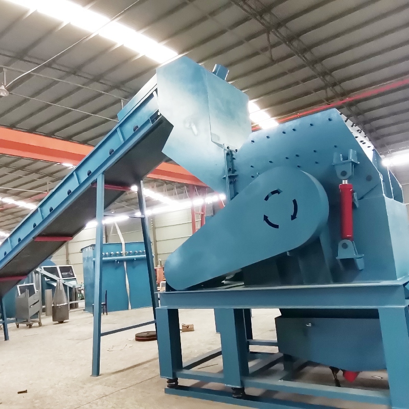 Системаи рецикл кардани саноатӣ бо механизми буридани маводи истифодашуда Системаи рецикл кардани саноатӣ бо механизми буридани маводи истифодашуда