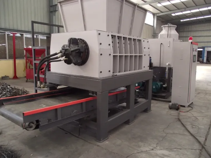 steel scrap shredder machine