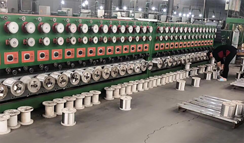 Set up a drawing wire factory